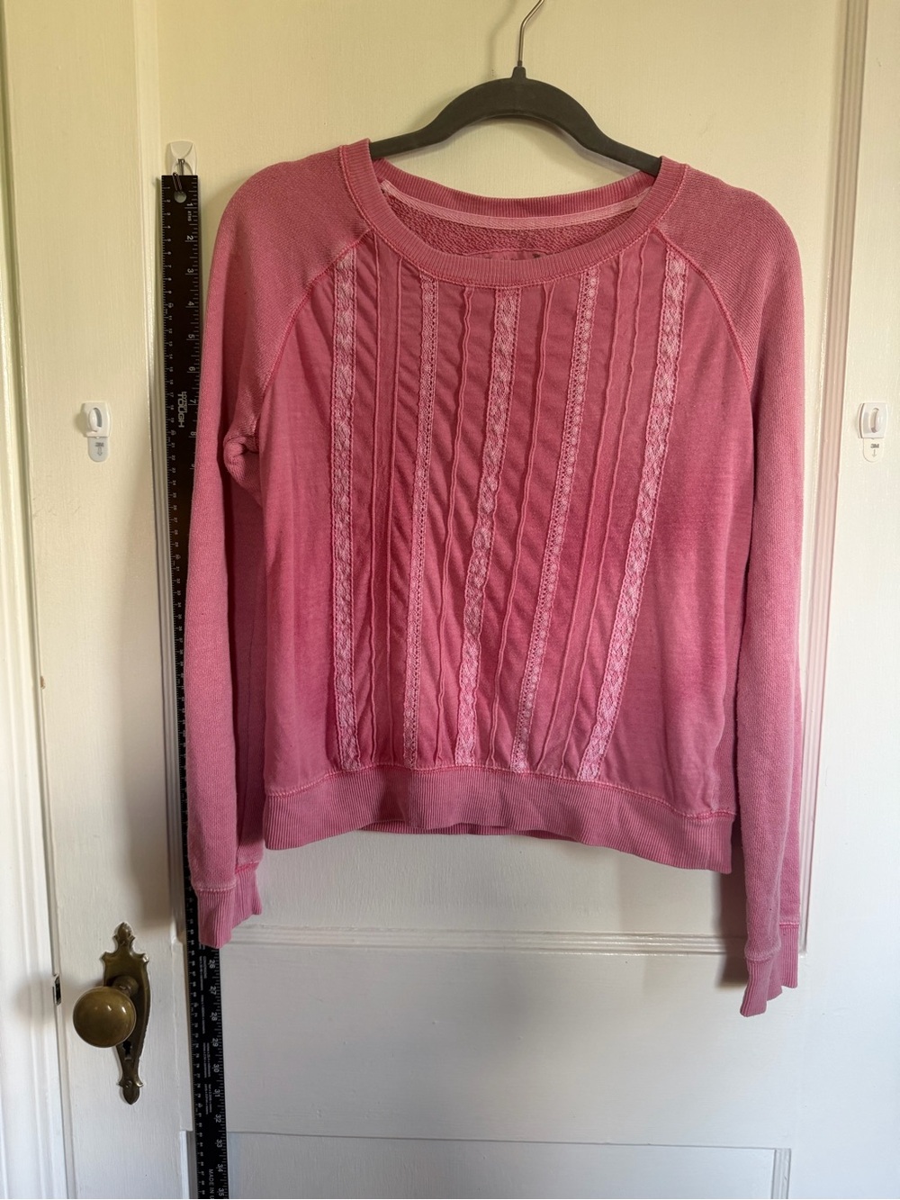 Mudd Rose-Pink Crewneck Sweatshirt